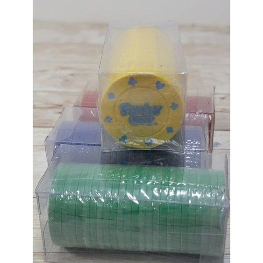 Family Guy Poker Chips Red Yellow Green Blue Brand New, Authentic‎
